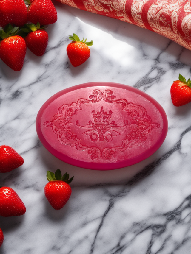 Buy strawberru Handmade soap