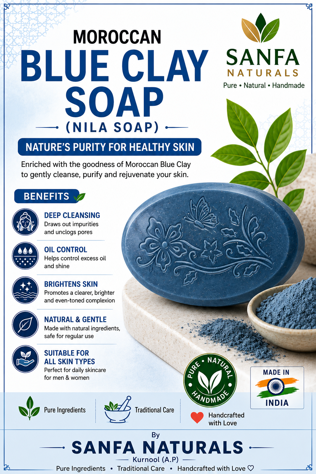 Moroccan Nila Handmade soap