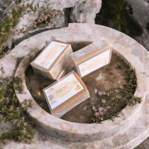 multani mitti and orange peel soap