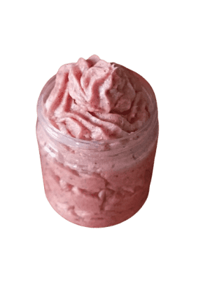 whipped soap cream of kaolin clay with cold process soaps